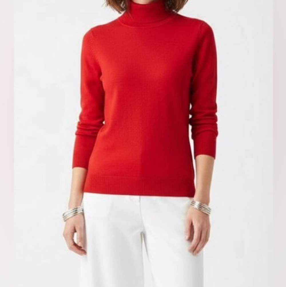Women’s Calvin Klein turtleneck. Red, size M.